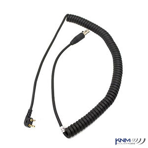 Coil Cord Headset to Handheld Adapter