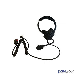 Handheld Headset Single Muff With Push To Talk Kenwood End