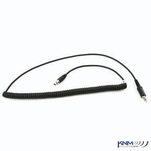 5' Coil Headset to Intercom Cable
